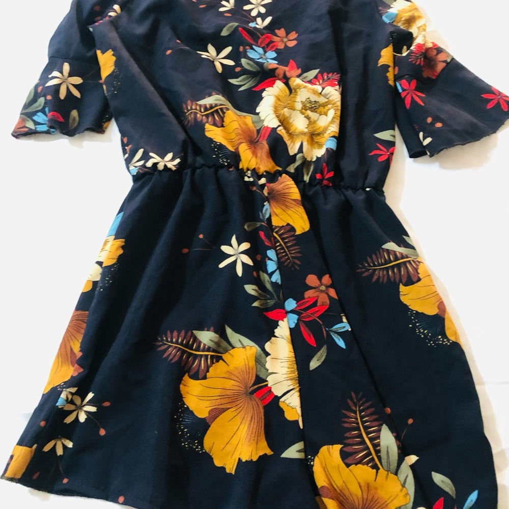 Forever 21 One-Piece Floral Romper